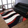 thumbnail image 1 of Rugsotic Carpets Hand Tufted Shag Polyester Eco-Friendly Area Rugs - 8'x10', Rectangle, Multicolor, Plain Solid Design, High Pile Handmade Anti Skid Rugs for Living Room, Bed Room K00029, 1 of 5