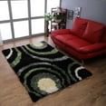 thumbnail image 1 of Rugsotic Carpets Hand Tufted Shag Polyester Eco-Friendly Area Rugs - 8'x10', Rectangle, Multicolor, Plain Solid Design, High Pile Handmade Anti Skid Rugs for Living Room, Bed Room K00030, 1 of 5