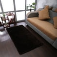 thumbnail image 1 of Rugsotic Carpets Hand Tufted Shag Polyester Eco-Friendly Area Rugs - 9'x12', Rectangle, Brown, Plain Solid Design, High Pile Handmade Anti Skid Rugs for Living Room, Bed Room K00111, 1 of 8