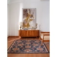 thumbnail image 1 of Rugsotic Carpets Hand Tufted Wool Eco-Friendly Area Rugs - 10'x10', Square, Charcoal, Modern Contemporary Design, High Pile Handmade Anti Skid Rugs for Living Room, Bed Room (K00659), 1 of 9