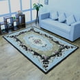 thumbnail image 1 of Rugsotic Carpets Hand Tufted Wool Eco-Friendly Area Rugs - 10'x13', Rectangle, Beige Blue, Modern Contemporary Design, High Pile Handmade Anti Skid Rugs for Living Room, Bed Room (K00S04), 1 of 5
