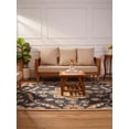 thumbnail image 1 of Rugsotic Handmade Wool Area Rug, 10'x13' Rectangle, Charcoal, Modern Design, High Pile, Anti-Skid Indoor Rug, 1 of 13