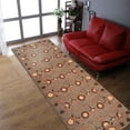 thumbnail image 1 of Rugsotic Carpets Hand Tufted Wool Eco-Friendly Area Rugs - 2'6"x8', Runner, Beige, Modern Contemporary Design, High Pile Handmade Anti Skid Rugs for Living Room, Bed Room (K00234), 1 of 6