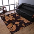 thumbnail image 1 of Rugsotic Carpets Hand Tufted Wool Eco-Friendly Area Rugs - 4'x6', Rectangle, Brown, Modern Contemporary Design, High Pile Handmade Anti Skid Rugs for Living Room, Bed Room (K00698), 1 of 5