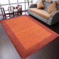 thumbnail image 1 of Rugsotic Carpets Hand Tufted Wool Eco-Friendly Area Rugs - 4'x6', Rectangle, Orange Red, Modern Contemporary Design, High Pile Handmade Anti Skid Rugs for Living Room, Bed Room (K00201), 1 of 6