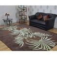 thumbnail image 1 of Rugsotic Carpets Hand Tufted Wool Eco-Friendly Area Rugs - 5'x7'6'', Rectangle, Brown, Modern Contemporary Design, High Pile Handmade Anti Skid Rugs for Living Room, Bed Room (K03095), 1 of 6