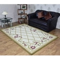 thumbnail image 1 of Rugsotic Carpets Hand Tufted Wool Eco-Friendly Area Rugs - 5'x7'6'', Rectangle, Cream, Modern Contemporary Design, High Pile Handmade Anti Skid Rugs for Living Room, Bed Room (K03160), 1 of 6
