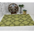 thumbnail image 1 of Rugsotic Carpets Hand Tufted Wool Eco-Friendly Area Rugs - 5'x8', Rectangle, Light Green Black, Modern Contemporary Design, High Pile Handmade Anti Skid Rugs for Living Room (K03167), 1 of 6