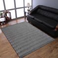 thumbnail image 1 of Rugsotic Carpets Hand Tufted Wool Eco-Friendly Area Rugs - 5'x8', Rectangle, Silver, Modern Contemporary Design, High Pile Handmade Anti Skid Rugs for Living Room, Bed Room (K04066), 1 of 5
