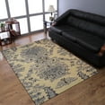 thumbnail image 1 of Rugsotic Carpets Hand Tufted Wool Eco-Friendly Area Rugs - 8'x10', Rectangle, Beige Blue, Modern Contemporary Design, High Pile Handmade Anti Skid Rugs for Living Room, Bed Room (K00937), 1 of 5