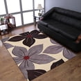 thumbnail image 1 of Rugsotic Carpets Hand Tufted Wool Eco-Friendly Area Rugs - 8'x10', Rectangle, Cream, Modern Contemporary Design, High Pile Handmade Anti Skid Rugs for Living Room, Bed Room (K00926), 1 of 5