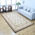 thumbnail image 1 of Rugsotic Carpets Hand Tufted Wool Eco-Friendly Area Rugs - 8'x10', Rectangle, Cream, Modern Contemporary Design, High Pile Handmade Anti Skid Rugs for Living Room, Bed Room (K00S08), 1 of 5