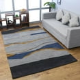 thumbnail image 1 of Rugsotic Carpets Hand Tufted Wool Eco-Friendly Area Rugs - 8'x10', Rectangle, Multicolor, Modern Contemporary Design, High Pile Handmade Anti Skid Rugs for Living Room, Bed Room (K00S19), 1 of 10