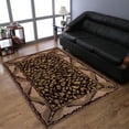 thumbnail image 1 of Rugsotic Carpets Hand Tufted Wool Eco-Friendly Area Rugs - 8'x11', Rectangle, Brown Beige, Modern Contemporary Design, High Pile Handmade Anti Skid Rugs for Living Room, Bed Room (K00715), 1 of 5