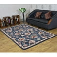 thumbnail image 1 of Rugsotic Carpets Hand Tufted Wool Eco-Friendly Area Rugs - 8'x11', Rectangle, Charcoal, Modern Contemporary Design, High Pile Handmade Anti Skid Rugs for Living Room, Bed Room (K00659), 1 of 5