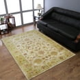 thumbnail image 1 of Rugsotic Carpets Hand Tufted Wool Eco-Friendly Area Rugs - 8'x11', Rectangle, Green Beige, Modern Contemporary Design, High Pile Handmade Anti Skid Rugs for Living Room, Bed Room (K00106), 1 of 5