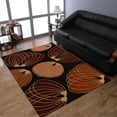 thumbnail image 1 of Rugsotic Carpets Hand Tufted Wool Eco-Friendly Area Rugs - 9'x12', Rectangle, Brown, Modern Contemporary Design, High Pile Handmade Anti Skid Rugs for Living Room, Bed Room (K00668), 1 of 5