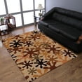 thumbnail image 1 of Rugsotic Carpets Hand Tufted Wool Eco-Friendly Area Rugs - 9'x12', Rectangle, Cream, Modern Contemporary Design, High Pile Handmade Anti Skid Rugs for Living Room, Bed Room (K00699), 1 of 6
