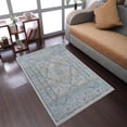 thumbnail image 1 of Rugsotic Carpets Machine Woven Crossweave Area Rugs - 10'X13', Rectangle,Multicolor,Classic Oriental Traditional , Low Pile Machine Made Area Rugs For Living Room, Bed Room (M00092), 1 of 9