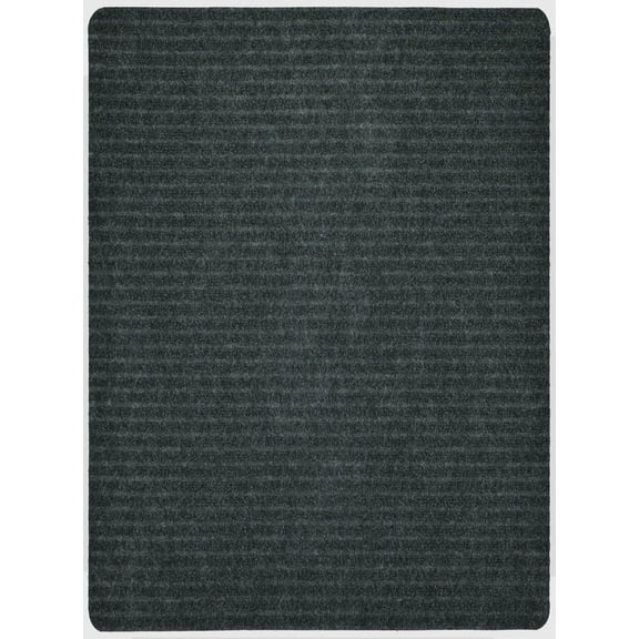 Rugstylesonline Floor Mat & Doormat, Gray, 24 In X 30 In