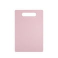 thumbnail image 1 of Cutting Board with Handle, Plastic Utility Cutting Board, Food Safe PP Material, Dishwasher Safe, Thick Chopping Board, 12.6"x8.7", Easy Grip Handle, Pink Granite Color, 1 of 6