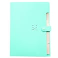thumbnail image 1 of Accordion File Organizer, A4 Letter Size, 5 Pocket Expanding File Folder, Cute File Folder, Portable File Organizer for School Office Supplies, Folders for Documents, 1 of 5