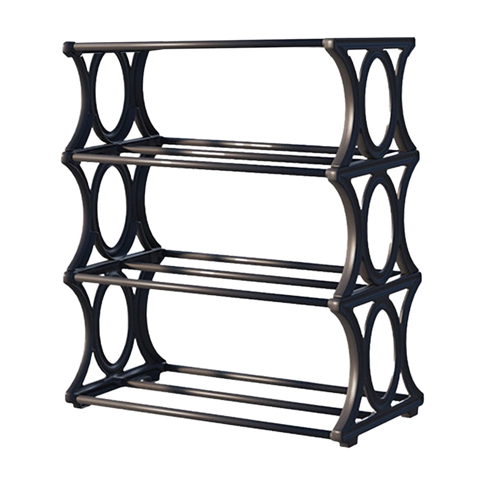 Ruhiku GW Shoe Rack Shoe Rack Storage Organizer with 4 Tiers Metal ...