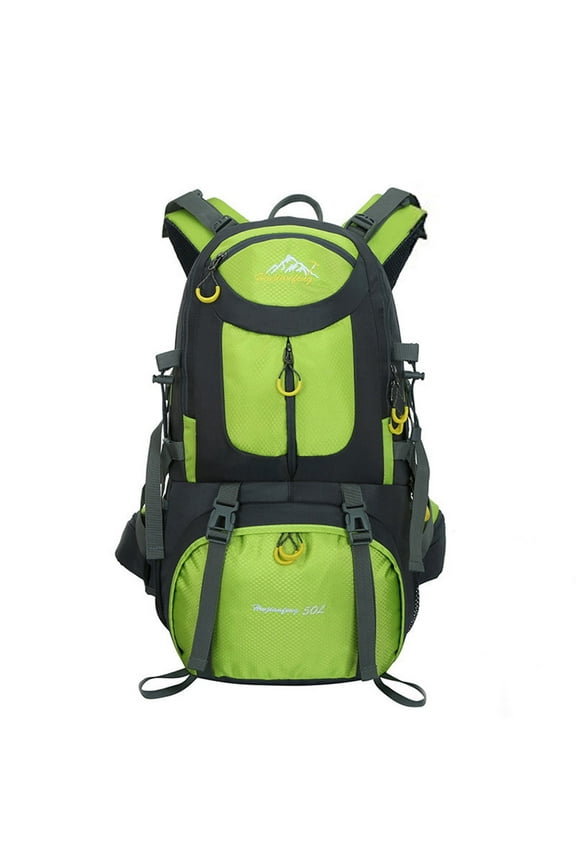 Hiking Backpack Men, 50L Waterproof Camping Backpack, 45+5 Liter Lightweight Backpacking Back Pack, Camping Essentials Bag for Travel Climbing Outdoor Sports