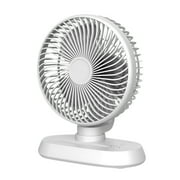 Ruhiku Gw New USB Fan Three in One Desktop Office Desktop Shakeable Head Recirculating Fan Silent Charging Large Wind Fan
