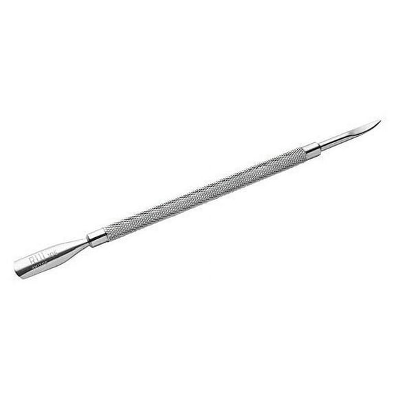 Rui Smiths Pro Cuticle Pusher with 2 Ends - Stainless Steel Manicure Tool - Style 106