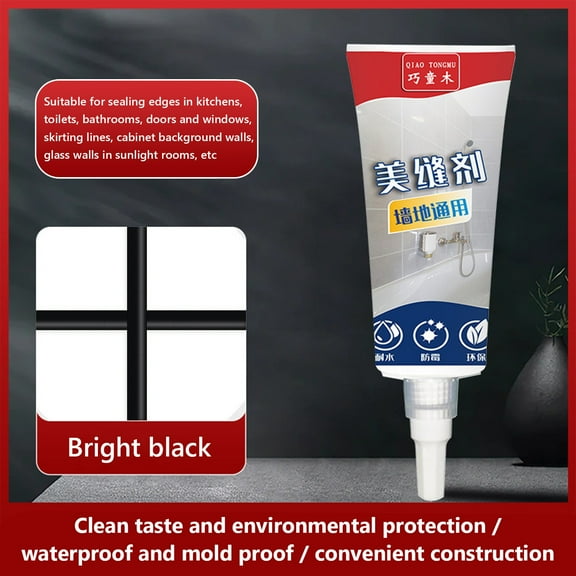 RuiJiao 100g Professional Wall & Floor Tile Sealant - Waterproof and Mildew-Resistant Grout for Perfect Joint Finish