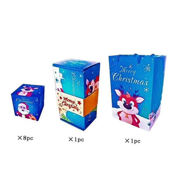 RuiJiao 2025 New Exploding Surprise Gift Box Pop Up with Money for Christmas Birthday Proposal Red