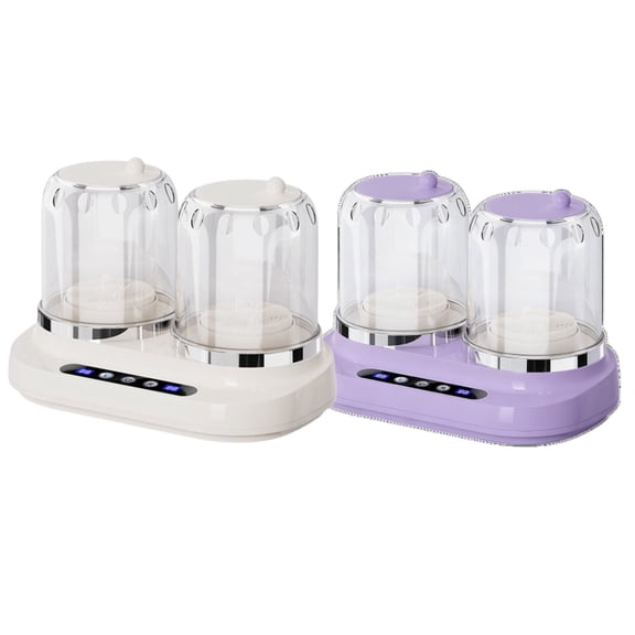 RuiJiao 2L Portable Twin Tub Mini Washer with 3 Wash Modes, 8D Turbine for Baby Clothes, Underwear, Travel, Apartment Dorm Use