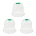 thumbnail image 1 of RuiJiao 3-Pack Plant Heat Preservation Domes - Constant Temperature Raising, Breathable Plastic Covers for Seedlings and Plants - Ideal for Greenhouse and Indoor Gardening, 1 of 5
