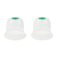 thumbnail image 1 of RuiJiao 3-Pack Plant Heat Preservation Domes - Constant Temperature Raising, Breathable Plastic Covers for Seedlings and Plants - Ideal for Greenhouse and Indoor Gardening, 1 of 5
