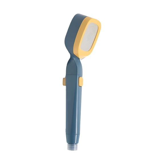 RuiJiao 4-mode Handheld Pressurized Shower Head with Pause Switch, Anti-clog Nozzles, Built-in Power Wash to Clean Tub, Tile & Pets, Easy Installation