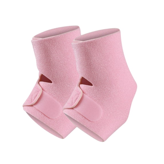 RuiJiao Adjustable Ankle Support Brace - Open-Pressure Design with Breathable Diving Material for Sprains, Perfect for Sports and Injury Recovery