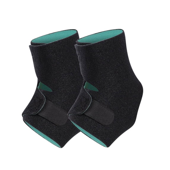 RuiJiao Adjustable Ankle Support Brace - Open-Pressure Design with Breathable Diving Material for Sprains, Perfect for Sports and Injury Recovery