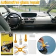 thumbnail image 1 of RuiJiao Auto Glass Repair Kit with Advanced Resin Fluid, 4Pcs Windshield Crack Repair Set for Circular Damage, Includes Orange Suction Cup (3ml, 22x11cm), Professional Car Windscreen Fixing Tool, 1 of 9