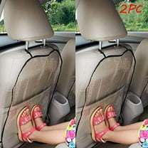 RuiJiao Back Seat Cover For Kids, 2 Pack X-Large Waterproof Kick Mats Backseat Protector, Car Seat Back Protectors For Vehicles To Protect From Dirt, Mud & Scratches