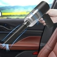 thumbnail image 1 of RuiJiao Black Handheld Car Vacuum Cleaner, 120W High - suction with 800mAh Single - cell Battery, 1 of 9