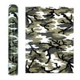 thumbnail image 1 of RuiJiao Camouflage Leopard Print Heat Transfer Vinyl,DIY Iron-On Clothing Printing Material for T-Shirts, Bags, Hats, 30x25cm PU Elastic Vinyl Sheet (12x9.84in), 1 of 1