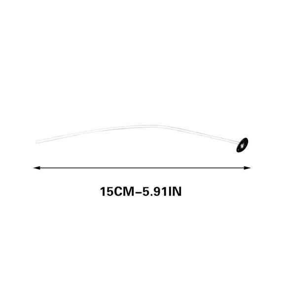 RuiJiao Candle Wicks 100pcs Pre Waxed with Sustainers for Candle Making, 10cm 15cm 20cm Lengths, Easy Cut DIY Supplies