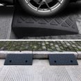 thumbnail image 1 of RuiJiao Car Ramp for Driveway and Threshold, Black Plastic Vehicle Ramp 20x9x2 Inches, for Cars, Motorcycles, Home Use, 1 of 8