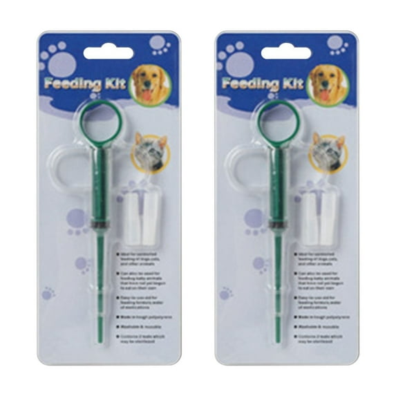 RuiJiao Cat Pill Shooter, Dog Pill Shooter Cat, Tablet Soft Tip Shooter, Pet Feeding Dispenser Tool for Small Animal