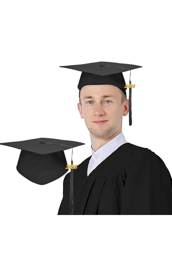 2025 Commemorative Graduation Cap - Bachelor's Degree Tassel Hat for Adults and Kids, Perfect for Graduation Ceremonies and Celebrations