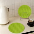 thumbnail image 1 of RuiJiao 5PCS Silicone Honeycomb Coasters - Versatile, Heat-Resistant Pads for All Cups, Protect Your Table Surfaces, 1 of 5
