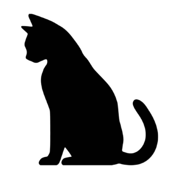 RuiJiao Cute Cat Wooden Door Decor - Top and Corner Frame Adornment, Ideal Gift for Home and Office