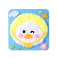 thumbnail image 1 of RuiJiao DIY Embroidery Kit for Kids and Adults, Handmade Sewing Craft with Yarn, Needle, and Patch - 21cm Square, 1 of 7