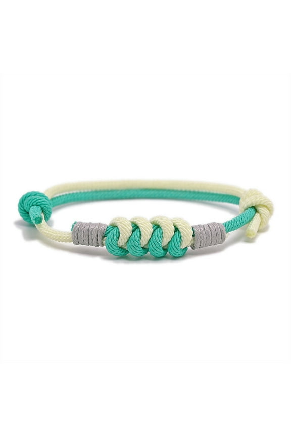 Exquisite Milanese Thread Friendship Bracelet - Handcrafted Crystal and Snake Knots for Women, Symbolizing Love and Friendship